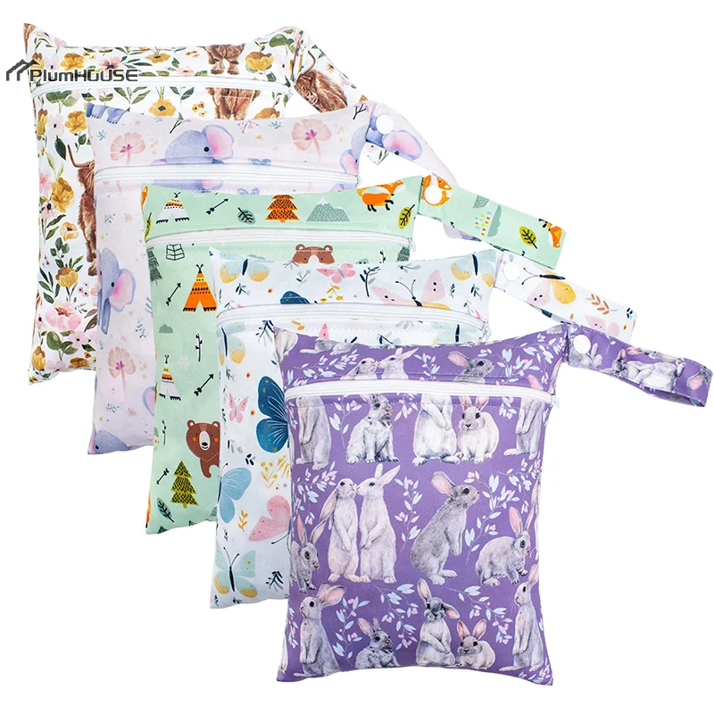 3 قطعة/المجموعة السلس سستة جيب متعدد السيناريو استخدام يمكن تعليقها للماء قابلة لإعادة الاستخدام غطاء حفاضات قابل للغسل حقيبة اليوغا