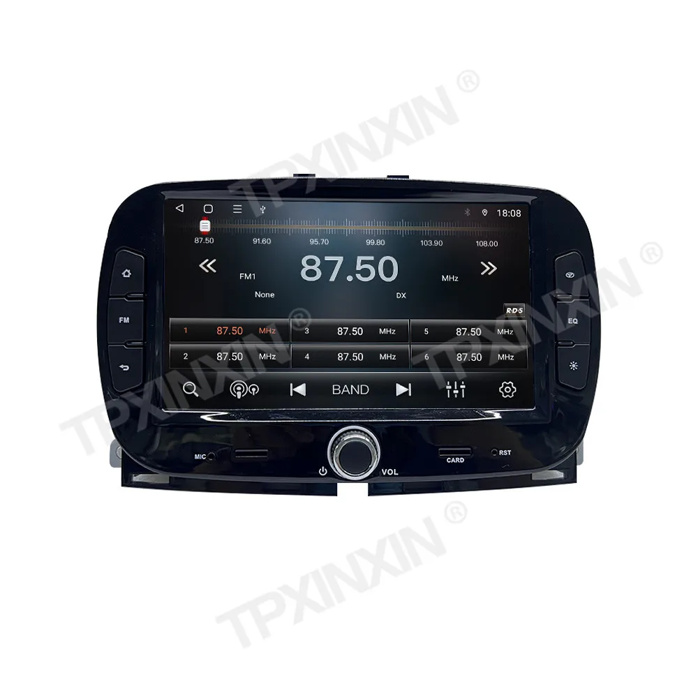 For FIAT 500 2007 - 2014 Android Car Radio 2Din Stereo Receiver Autoradio Multimedia Player GPS Navi Head Unit Screen