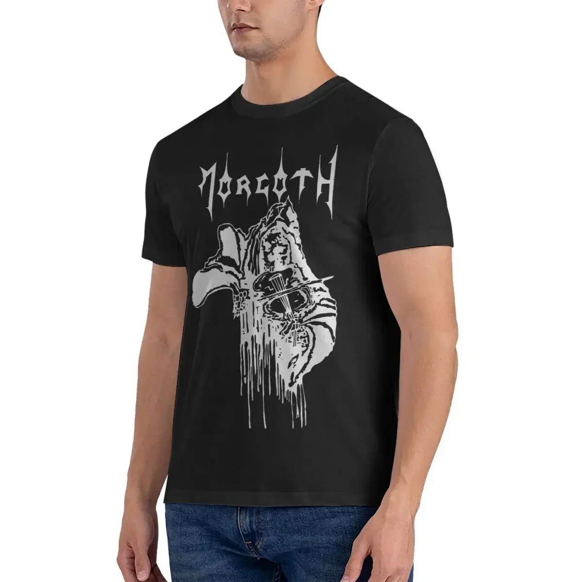 Morgoth- Pits Of Utumno T Shirts Men's Pure Cotton Leisure T-Shirts O Neck M-morbid Angel Tee Shirt Short Sleeve Tops Adult