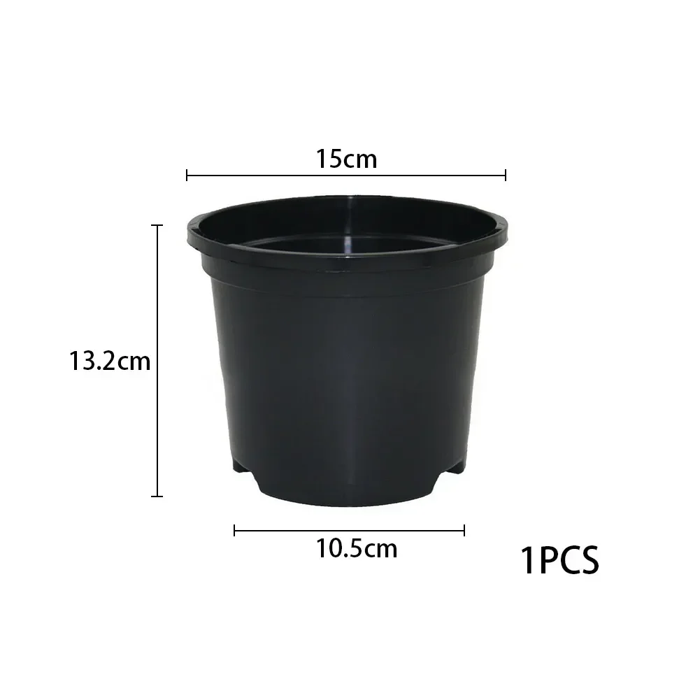 Hot Sale Cute Plastic Plant Pots Grow Box Fall Resistant Tray  For Home Garden Plant Pot Nursery Transplant Flower Pots