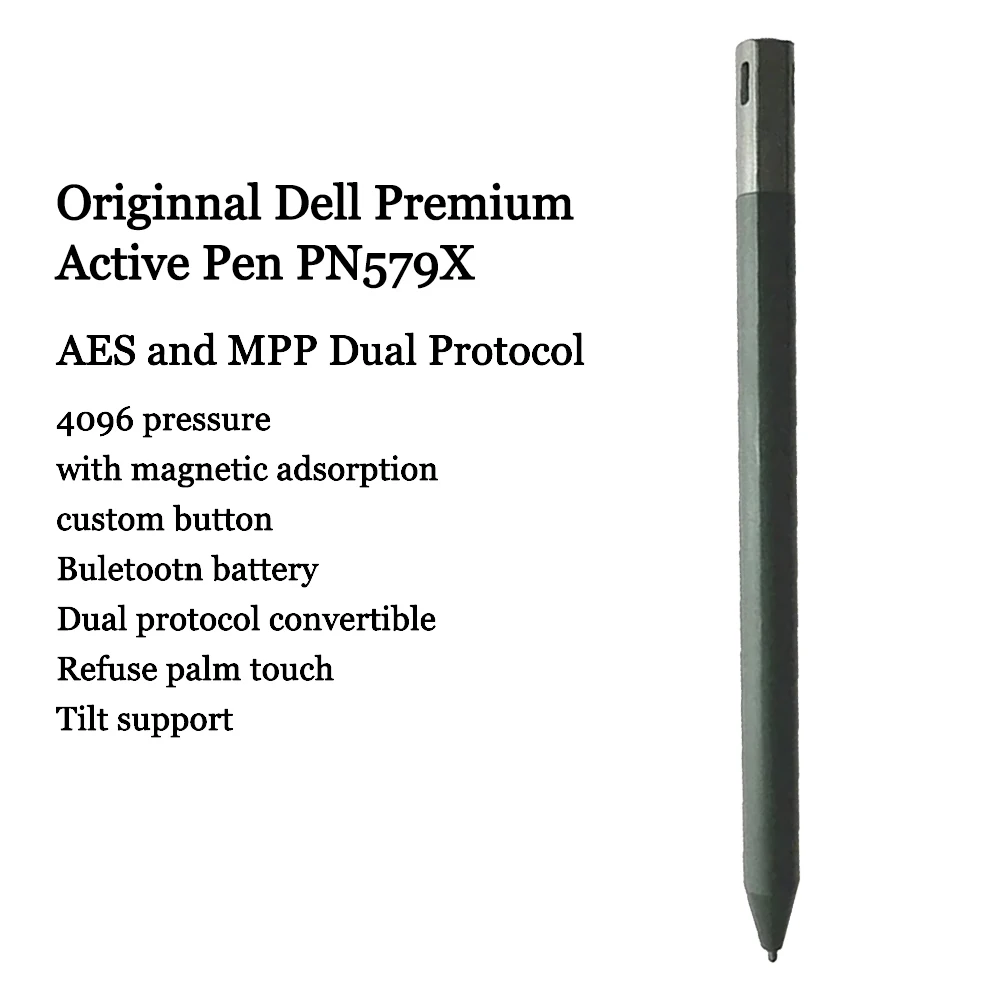 

Dell Lenovo PN579X Stylus Active Pen for Dell XPS 15 9575, XPS 15 9570 XPS 13 9365 Latitude 11 (5175),5179, 7275, Precision 5530