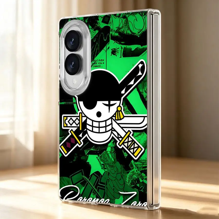 Zoro Katana Case for Samsung Galaxy Z Fold 8 ZFold8 Transparent Soft Phone Cover