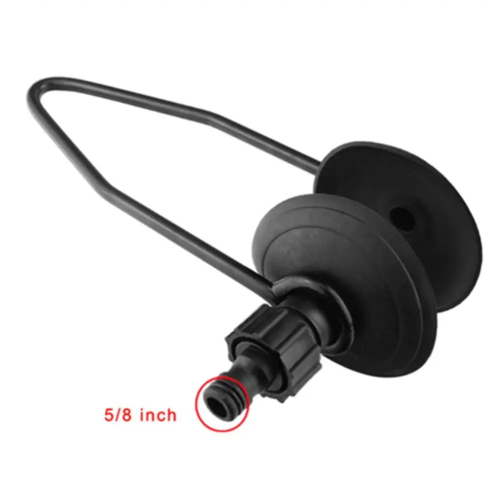 Universal Outboard Motor Water Flusher Dual Water Feed Large Rectangular Engine Flusher Sand Salt Flush Round Ear Cups