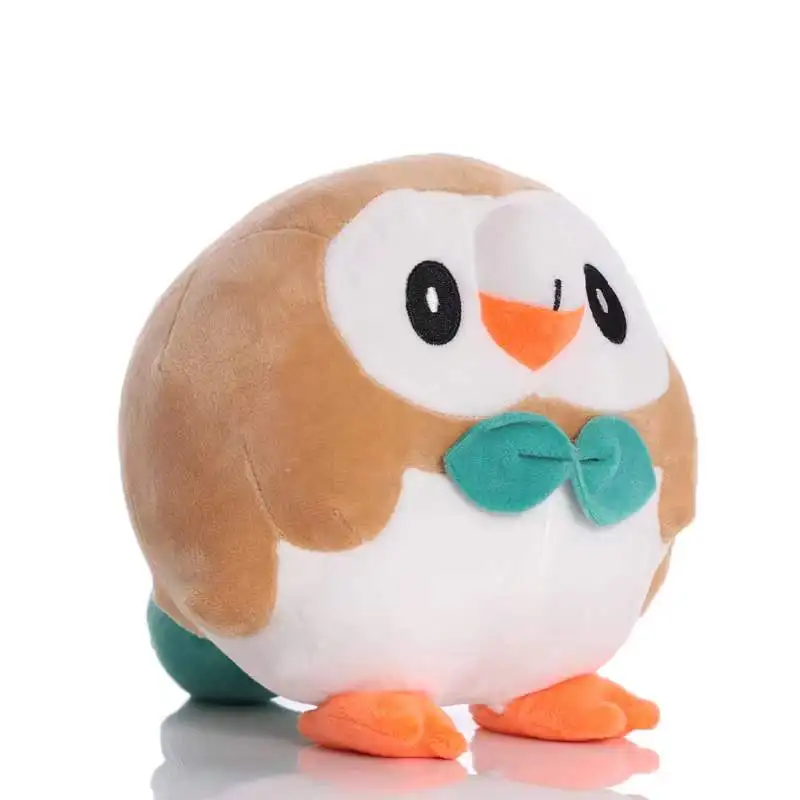 5pcs/lot 18cm Rowlet Plush Toys Soft Stuffed  Animals Toys Doll Gifts for Children Kids