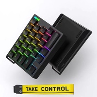 ZUOYA 29 keys HE30 Mechanical Keyboard One-handed RGB Magnetic Switch Smart Speed Quick Trigger E-sports Gamer Gaming Keyboard