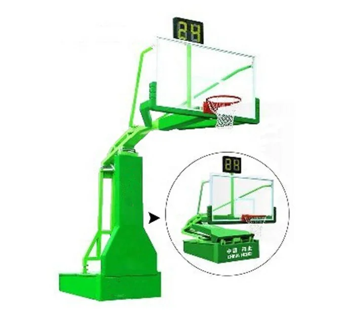 高さ調節可能な油圧式バスケットボールスタンド