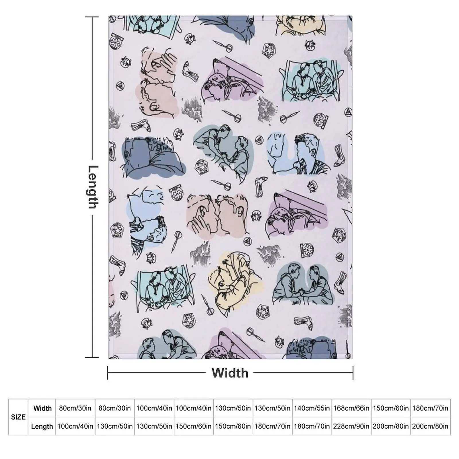 tarlos minimal Throw Blanket Bed linens Soft Plaid Camping Large Soft Plush Plaid Summer Beddings Blankets