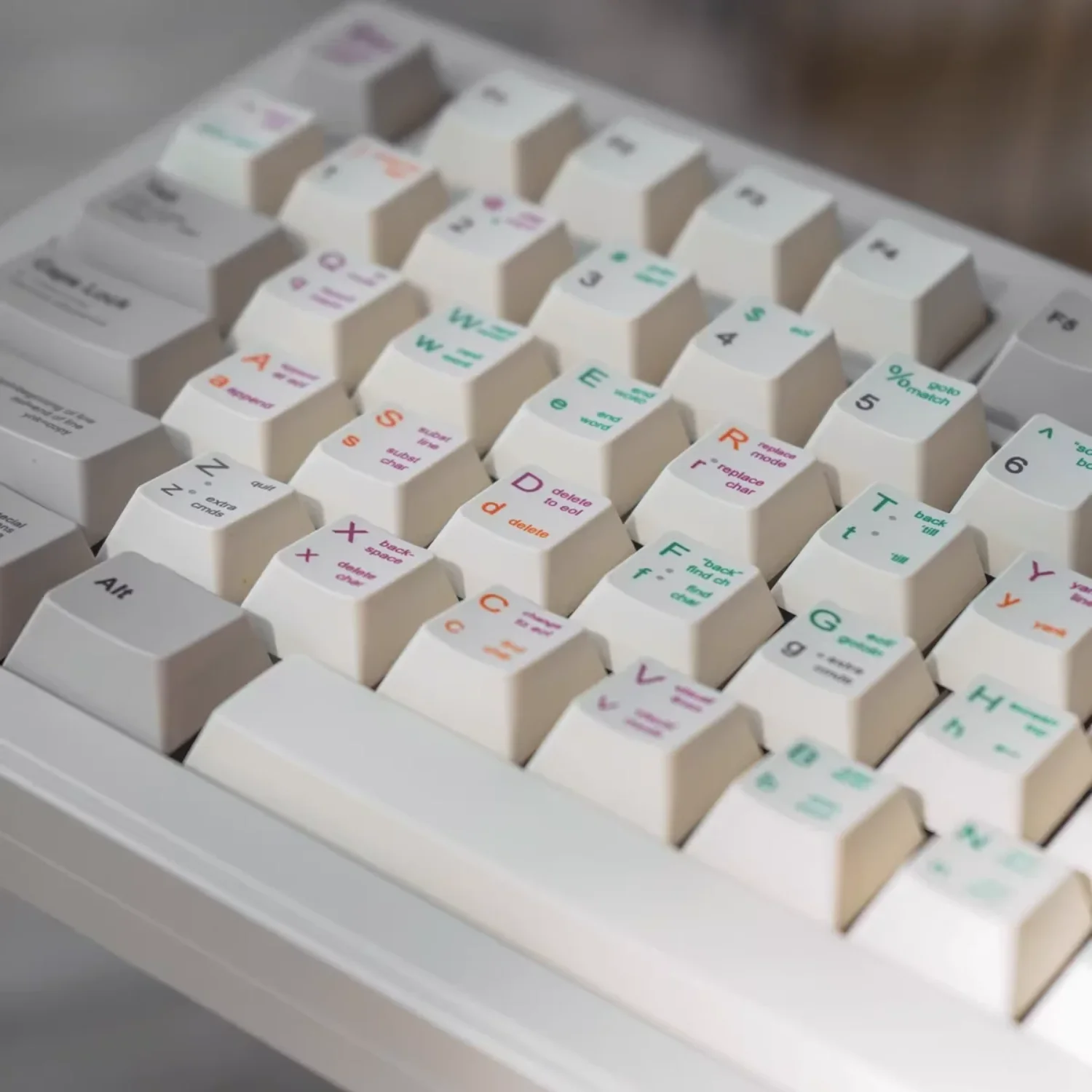 

Retro Theme Programmer Machine Cherry Keycaps 143 Keys PBT Thermal Sublimation Fit 60/80/87/98/104/108 Mechanical Keyboards