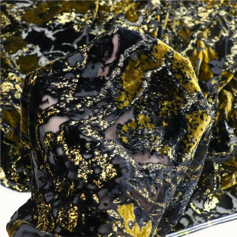 

Высококачественная тканая жаккардовая бархатная ткань с принтом, ночная рубашка, платье Cheongsam