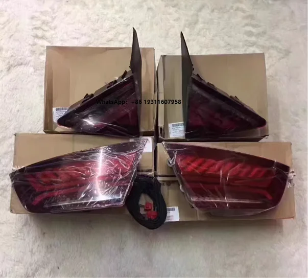 

For A7 2011-2018 RS7 LED Tail Lamp Dynamic Signal Rear Stop Brake Reverse Car Lights Clear Lens Amber Light 12V Accessories