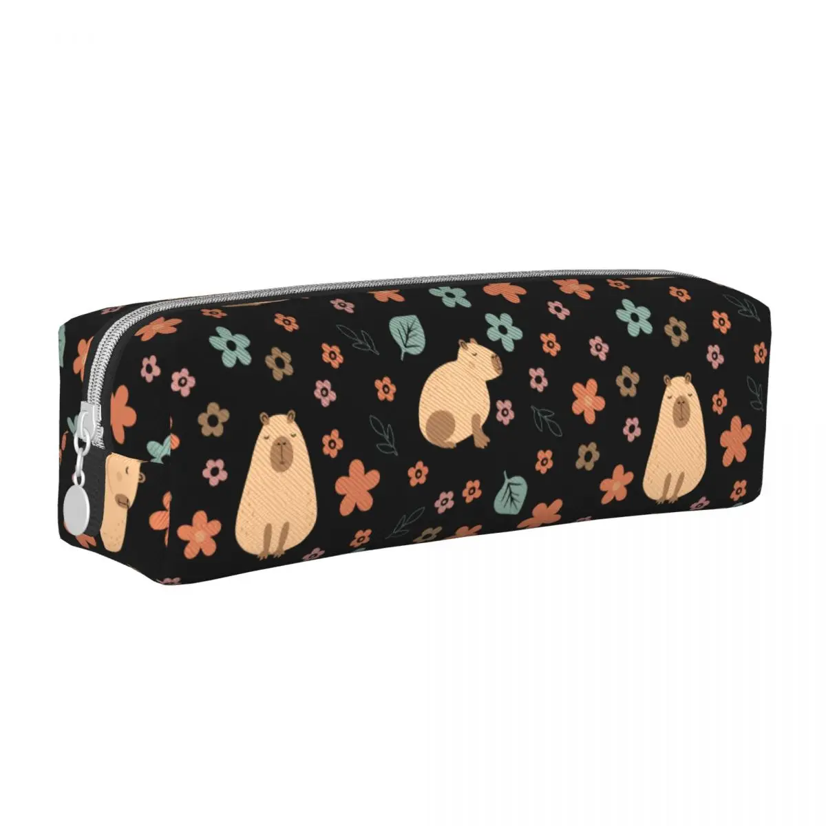 

Capybara Cartoon Pencil Case Pencilcases Pen for Girl Boy Big Capacity Bags Office Zipper Stationery