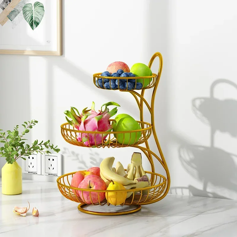 Sala de estar, mesa de centro, prato de frutas, expositor de lanches, prateleira de armazenamento, mesa de jantar em casa, prateleira de ferro forjado