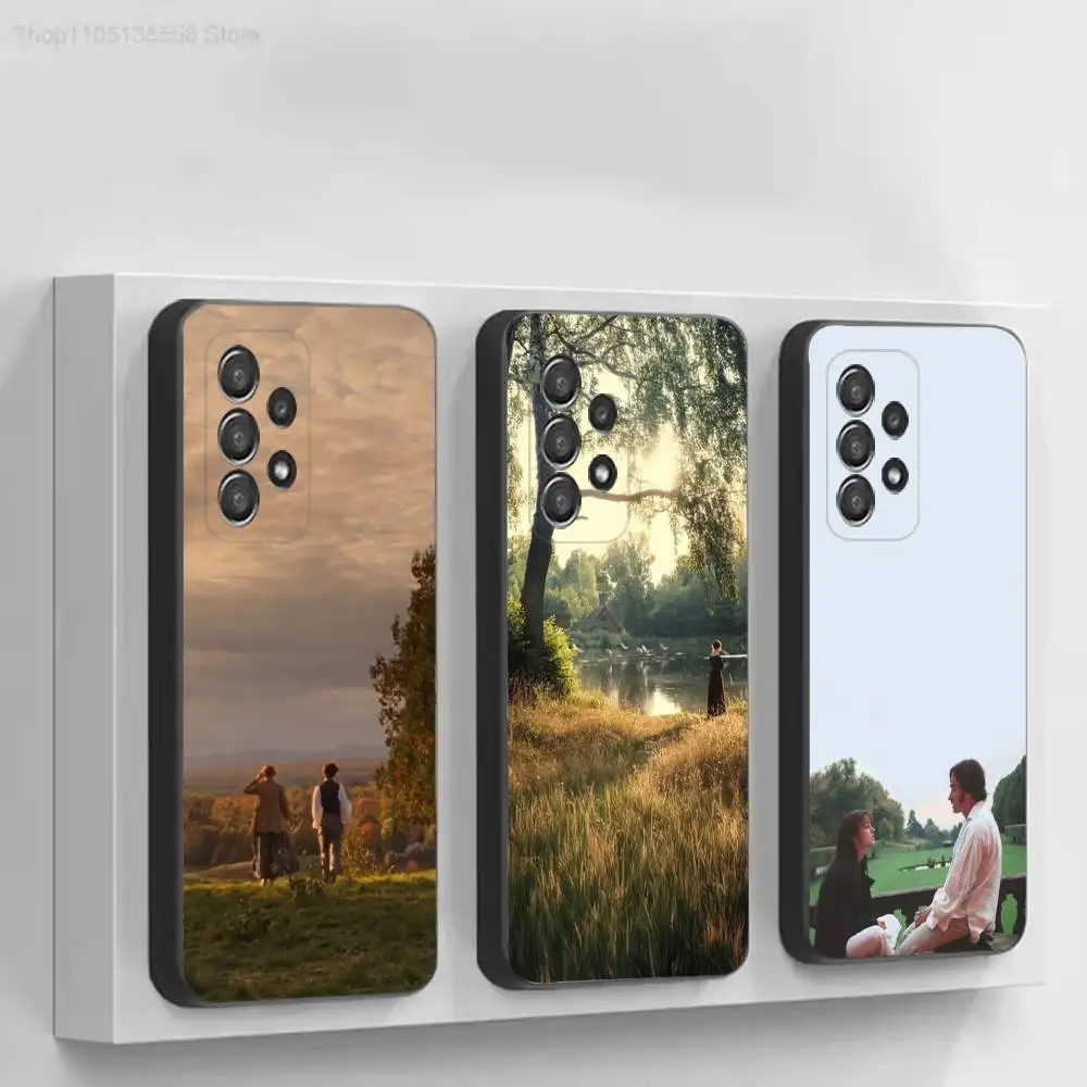 Classic movie P-Pride and P-Prejudice Fashion Soft Protective Case For Samsung S10,20,21,22,23,24,25,30 Ultra Plus FE Lite
