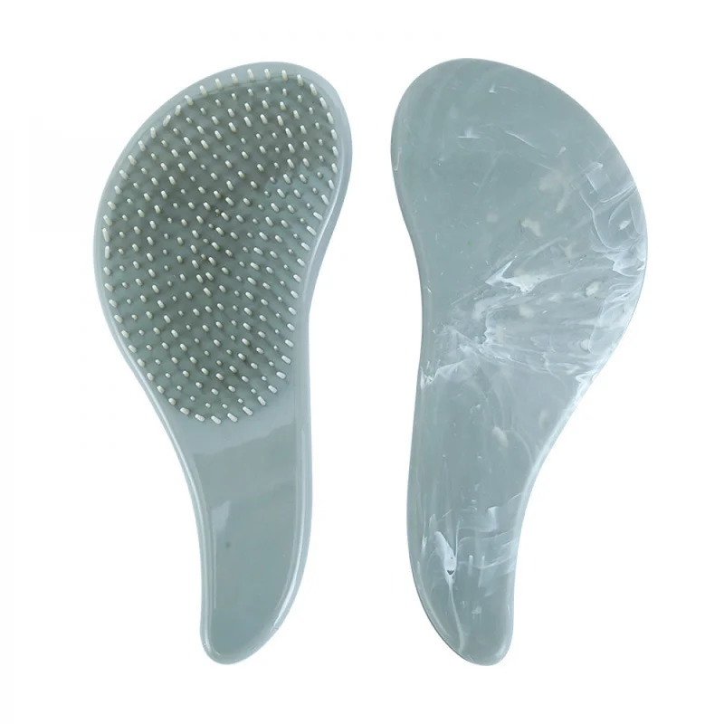 Huiyun Marble MassageinsSoft bristles, smooth hair, no tangles, hair care, Amazon cross-border hair care, plastic