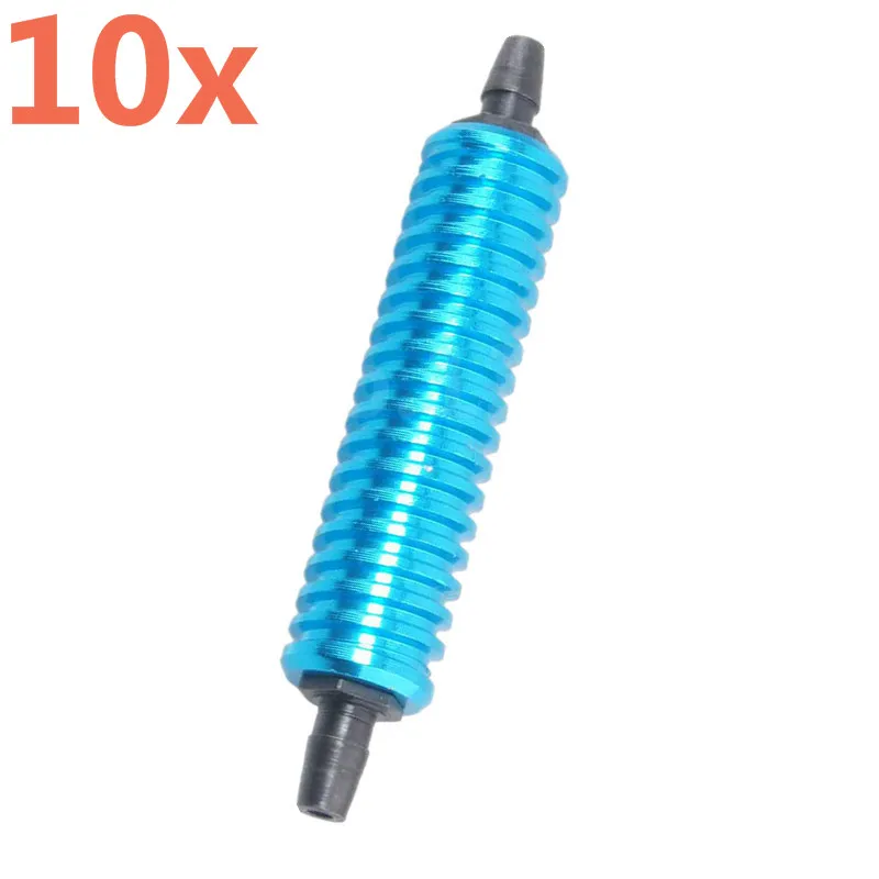 10Pcs/Lot HSP Fuel Tank Air Cooler Back Pressure for 1/8 Model RC HSP Nitro Engine Savage Revo Buggy 80119 Nitro Car