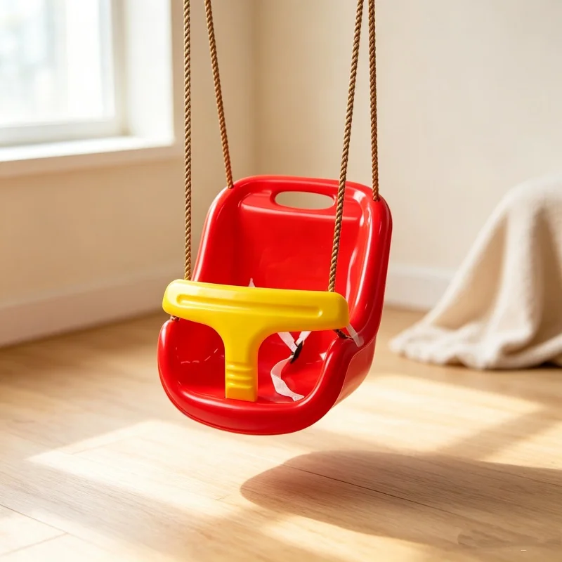 wear resistant plastic hanging swing safety cross rail portable suspended seat indoor room outdoor patio garden daily rest gear