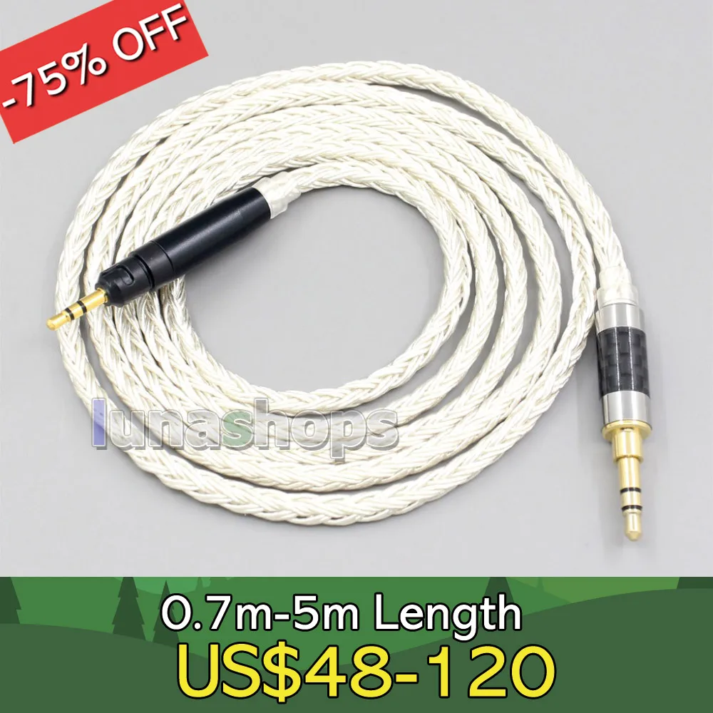 

16 Core OCC Silver Plated Headphone Earphone Cable For Ultrasone Performance 820 880 Signature DXP PRO STUDIO LN007211