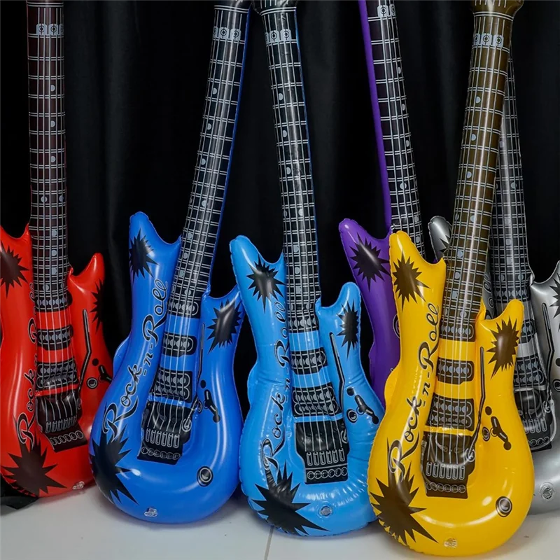 AS96-Надувная гитара, ударная гитара, подходит для детских подарков, праздничных вечеринок