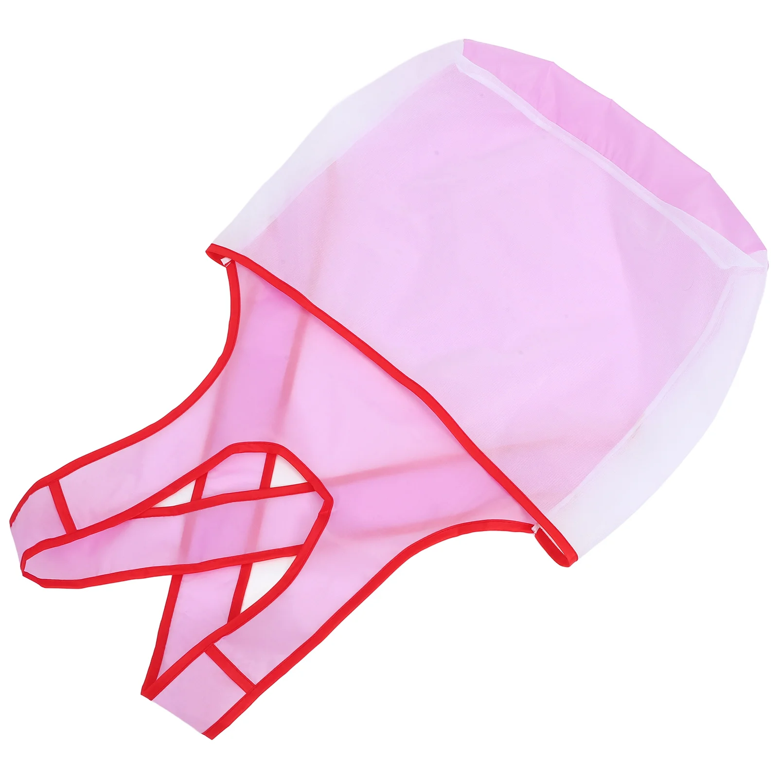 

Universal Oxford Cloth Laundry Apron Breathable Mesh Pocket Waterproof Wet Clothes Storage Sleeveless Apron For Home Household