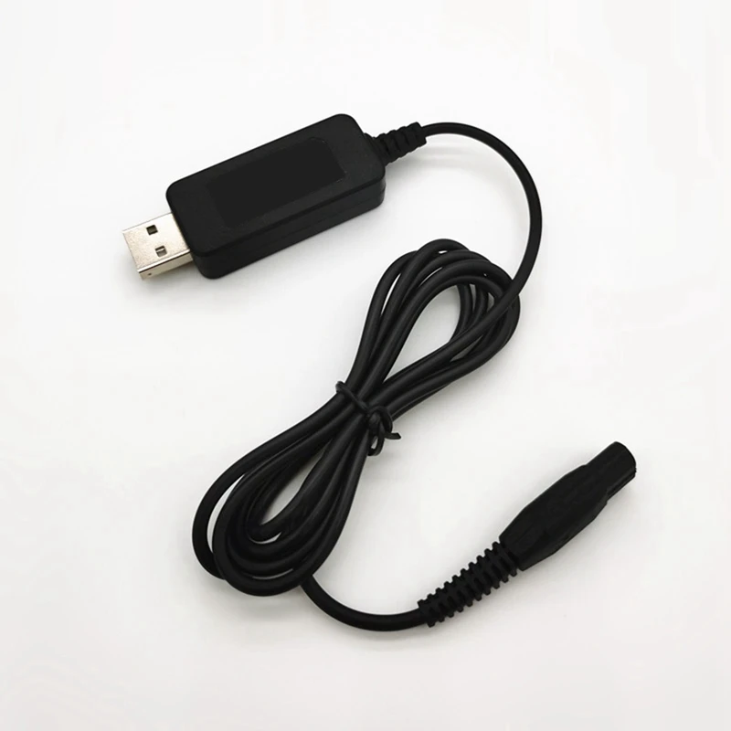 Kabel z wtyczką USB A00390 zasilacz elektryczny ładowarka przewodowa do golarki S300 S301 S302 S311 i grzebień trymer do brody