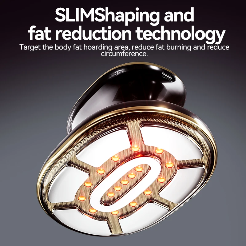 Multifunctional Beauty Shaping Massager ， 4-Color LED Light, Skin Tightening, EMS Microcurren Fat Burning Massage， for Face&Body