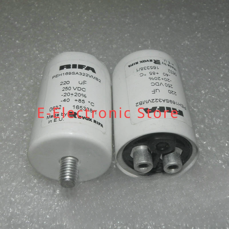 

1PCS 250V 220UF PEH169 Screw Mouth Water-based Cathode Filtering Electrolytic Capacitor