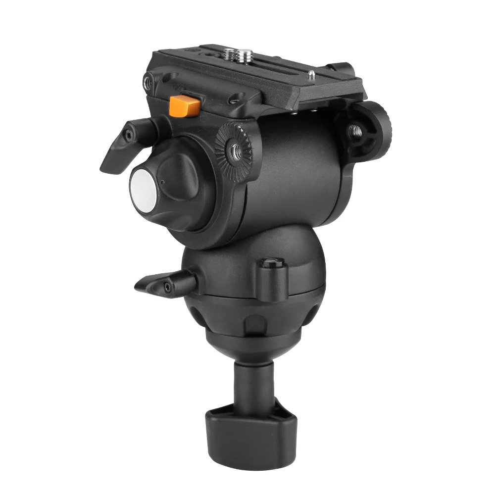 E-IMAGE GH03+760AT Professional 75mm Bowl Light Weight Aluminium Video Tripod view 2