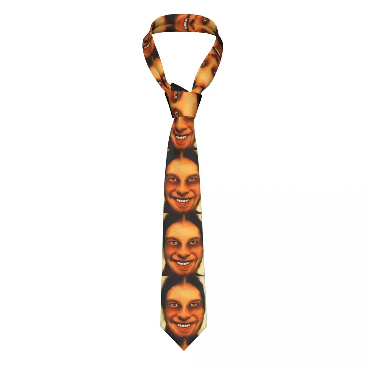 Aphex Twin Necktie Men Customized Silk Neck Tie for Business