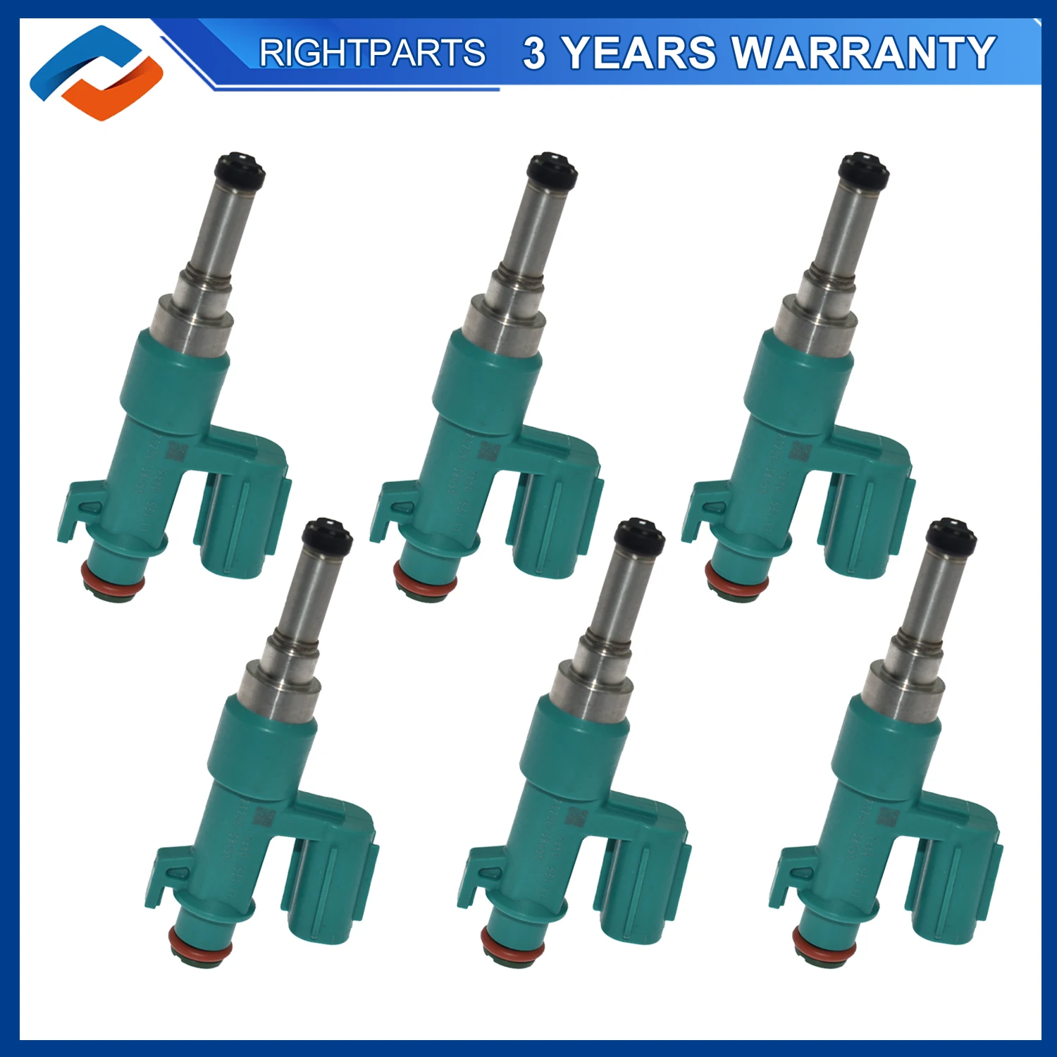 

6PCS 23250-38050 Fuel Injectors For Lexus LS460 GS460 4.6L LS600h 5.0L 2010-2017 23209-38050 23209-38060 2325038050 2320938050