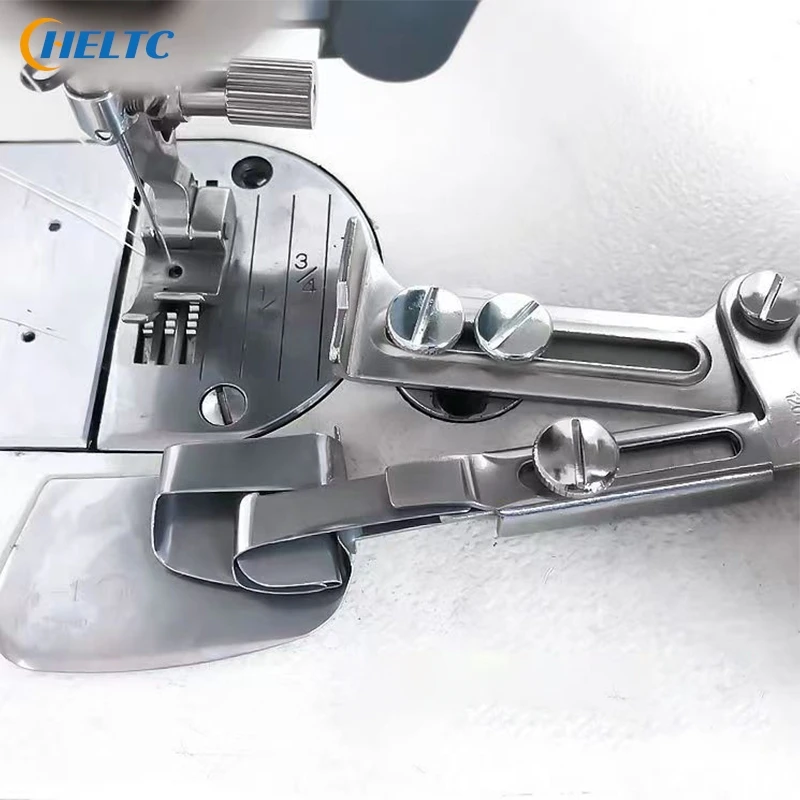 A11 Adjustable Hemming Roller Crimping Folder Binder Presser Foot For Domestic Of Flat Car Industrial Sewing Machine Accessories