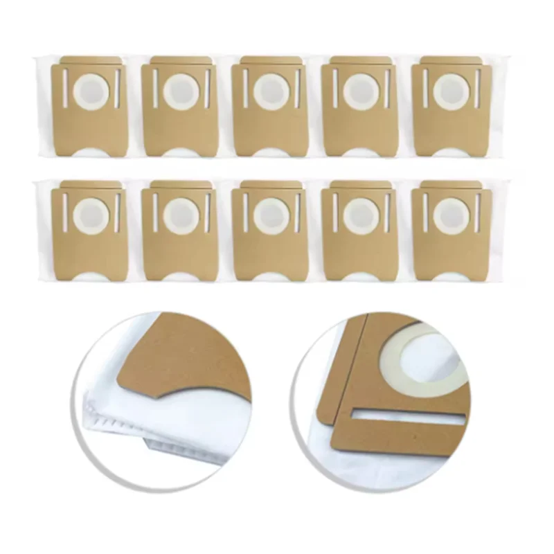 Baao-para cIEN t24/thinkair rv50 pro/midea s8 s8 plus consumíveis saco de pó saco não tecido vassoura acessórios ferramenta limpa