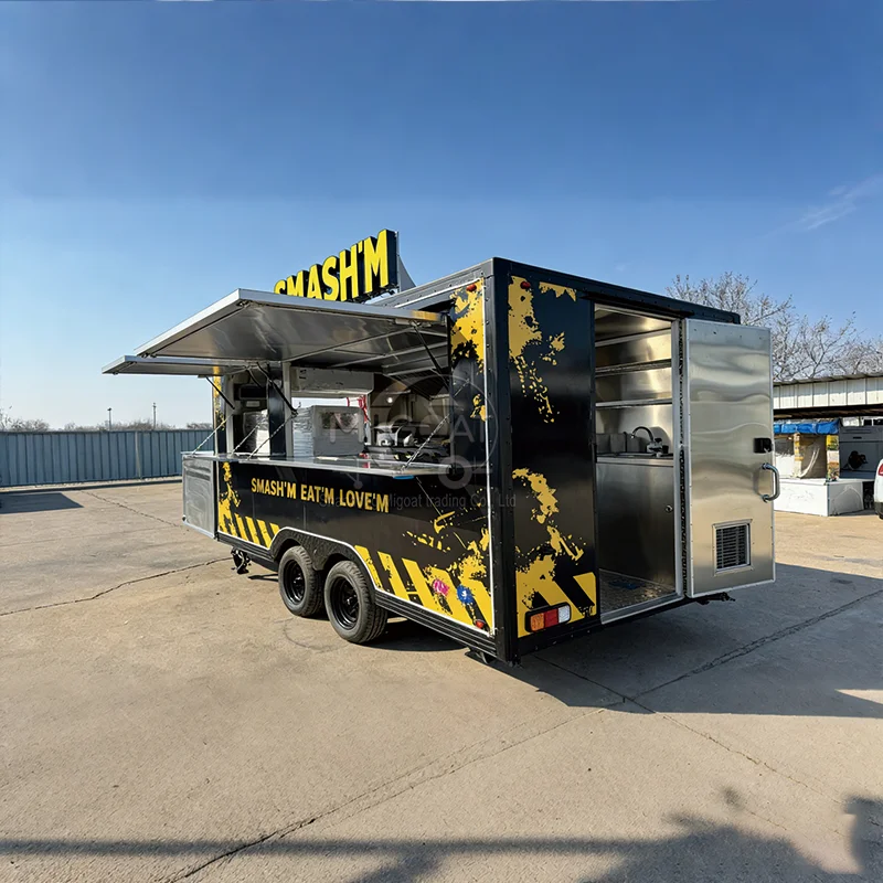 Trailer Makanan Fiberglass Kus - Food Snacks Catering ulasan dan harga