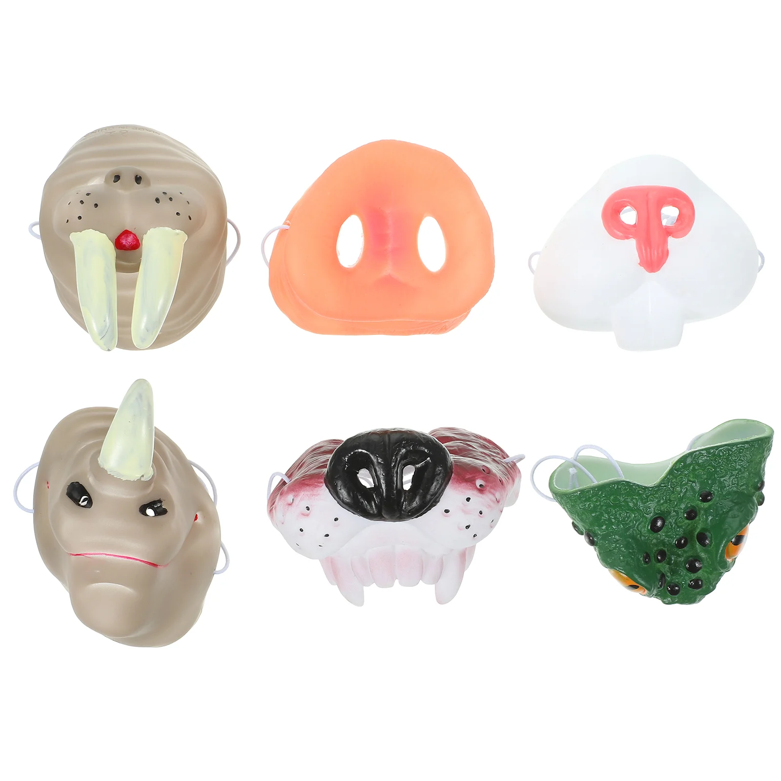 Circus Animal for Kids Halloween Nose Cosplay Supplies Small Animals Child LED Mask