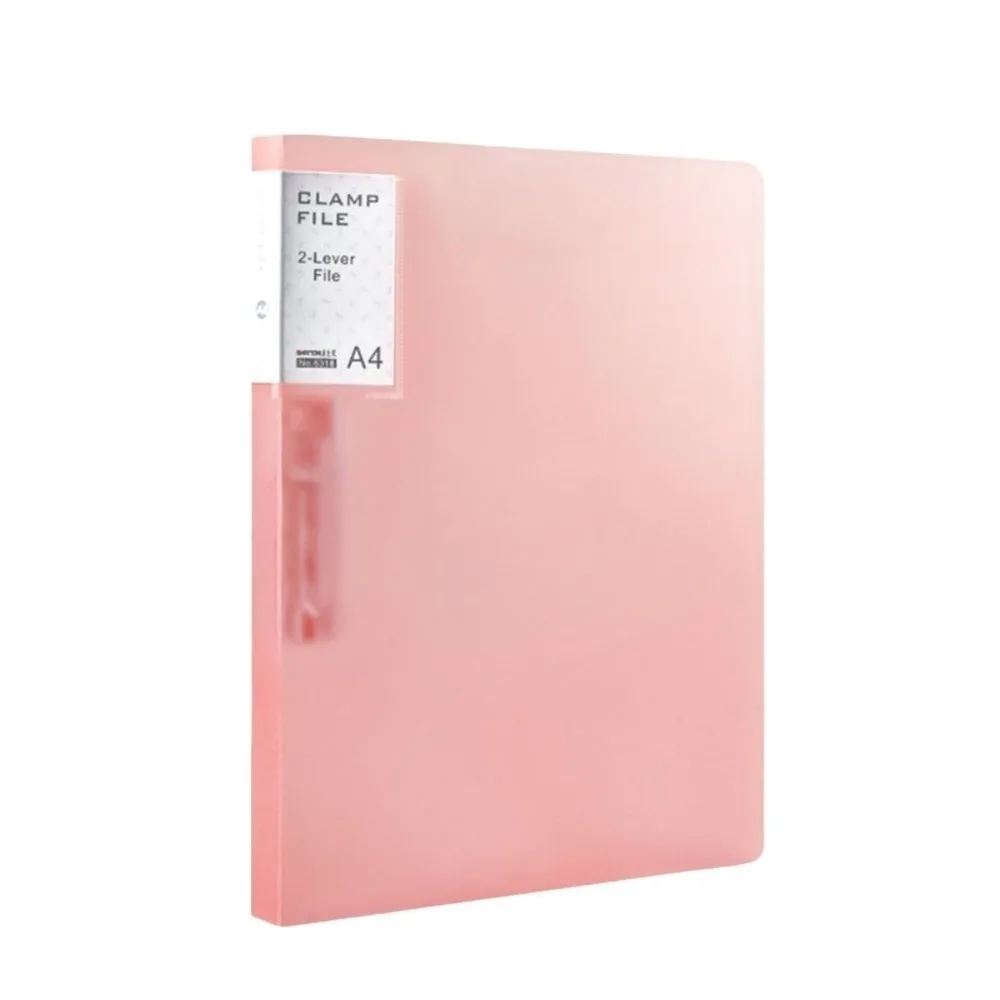 

Прозрачная папка А4, маленький размер, прозрачная папка с двойным зажимом, свежий стиль, модный дизайн, папка с двойным зажимом для офисного использования