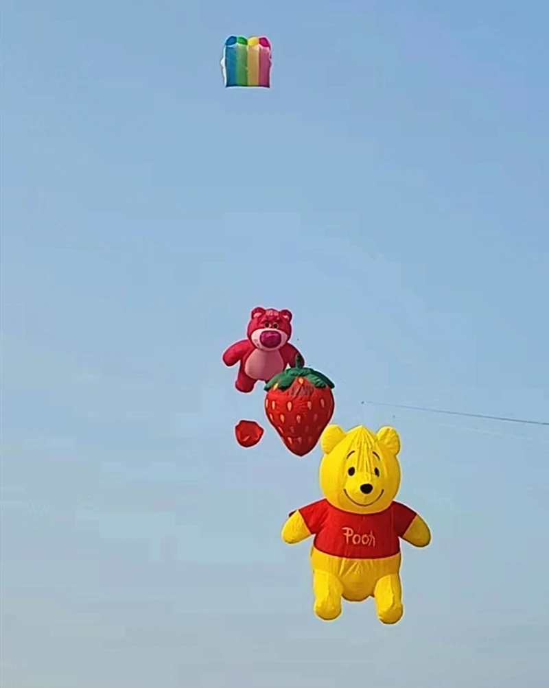 free shipping 5m strawberry kite large adult Kite wind pointer kites for adults windsock inflatable kite butterfly kite 3d kite