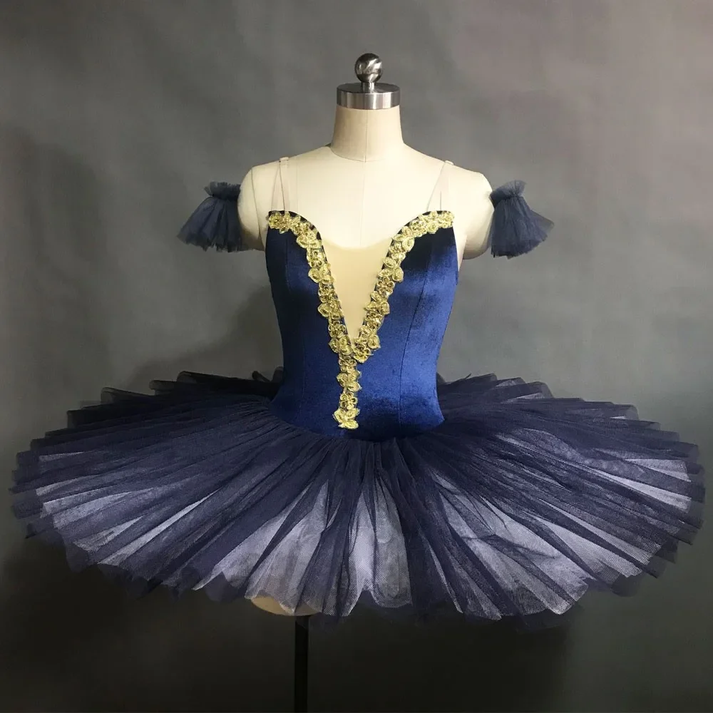 

Ballet tutu skirt Bluebird adult competition professional performance clothing blue tutu skirt children ballet performance c