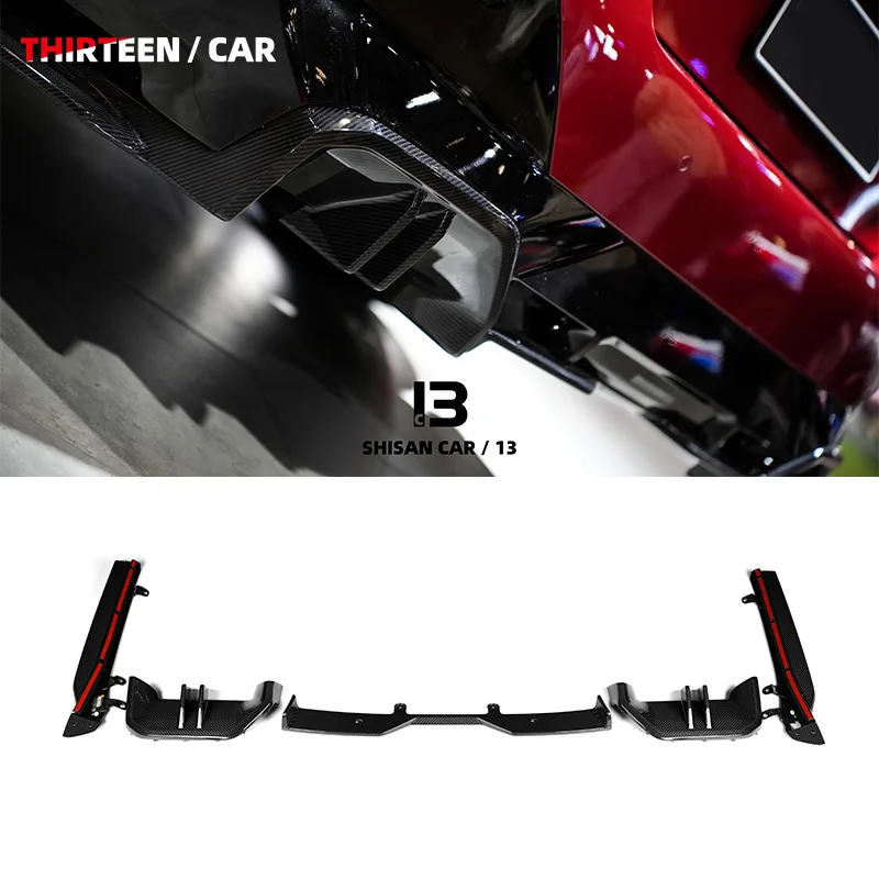 

Горячая новинка: задний диффузор из сухого карбона в стиле MP Real Design