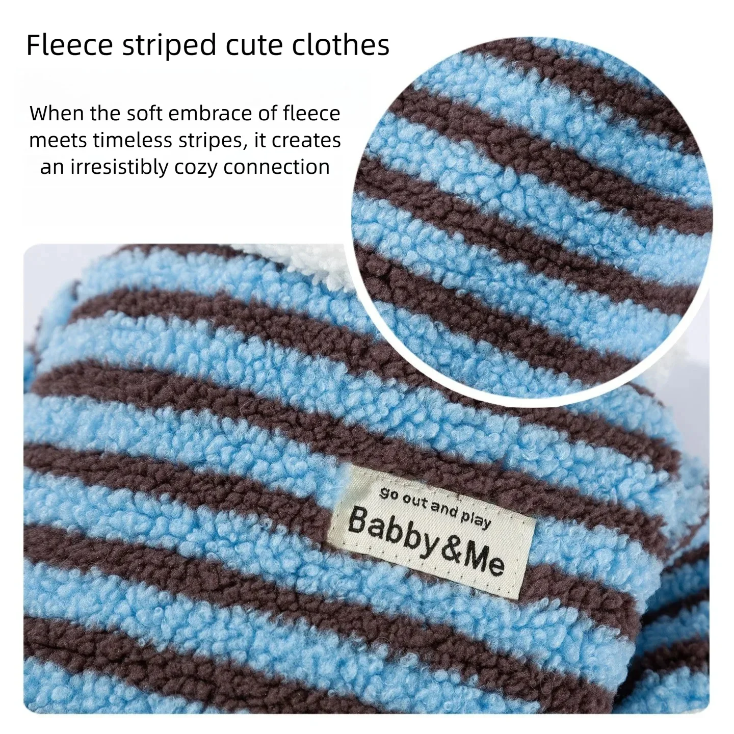 Puppy Dog Clothes Granular Fleece Autumn and Winter Warm Two-legged Clothing Small Dog Cat West Highland Pet Clothing