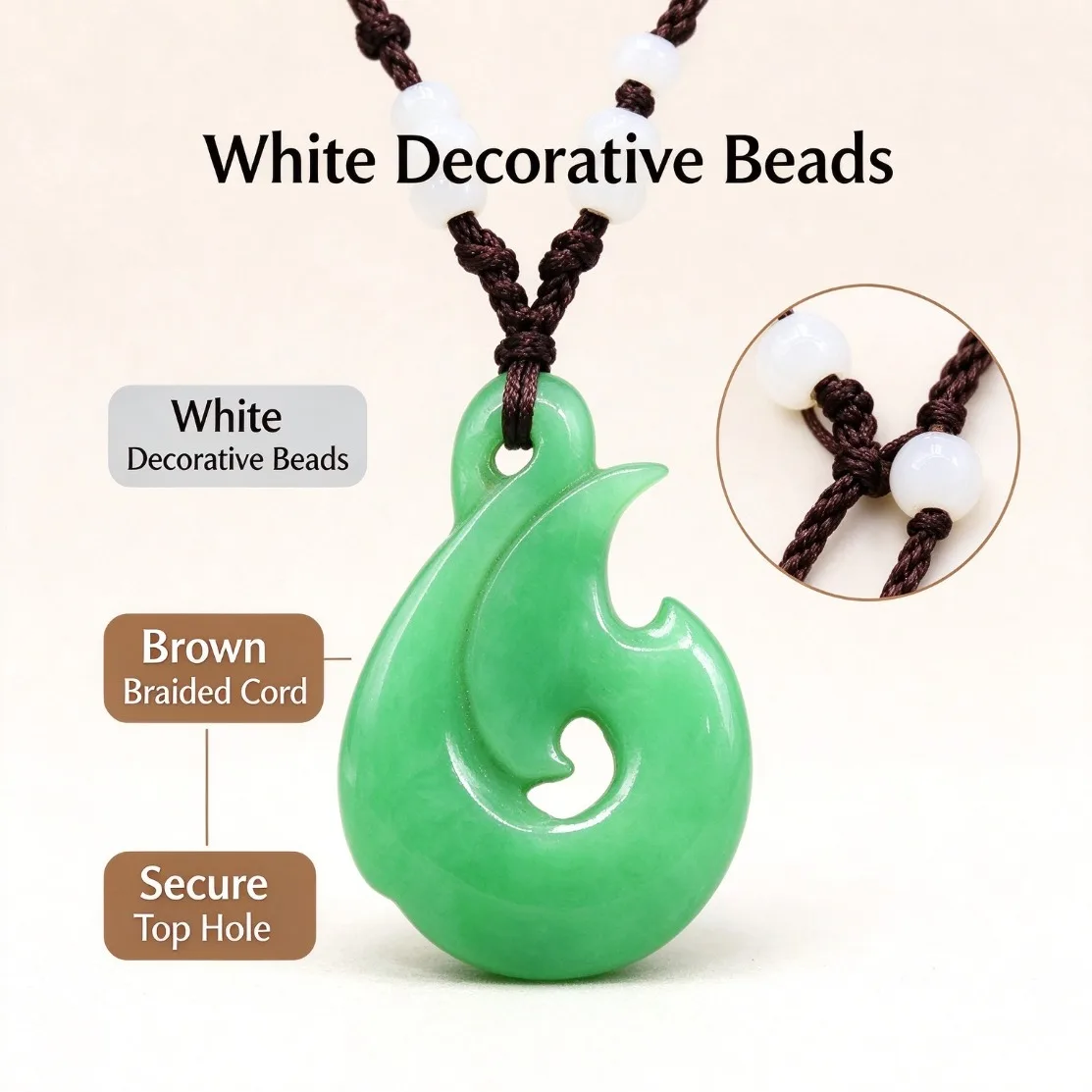 Natural Green Jadeite Flame Pendant Necklace Imperial Green Jade Lucky Amulet Sweater Chain Jewelry Daily Wear Healing Gifts view 4