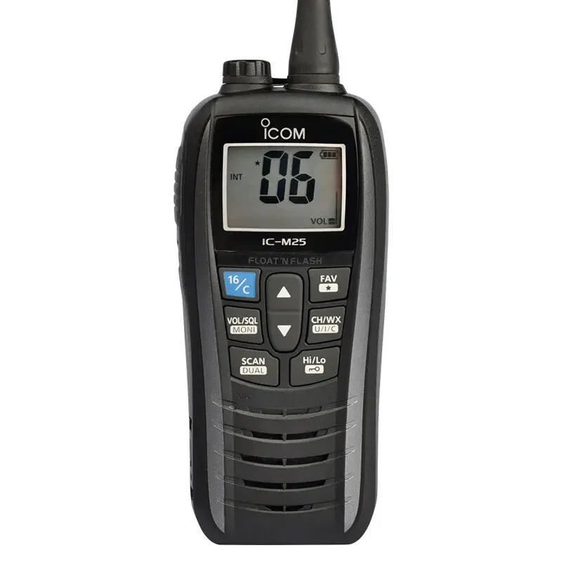 M25 해상 워키토키 플로팅 워키토키 IPX7 등급 방수 선박 특수 플랫폼 150M