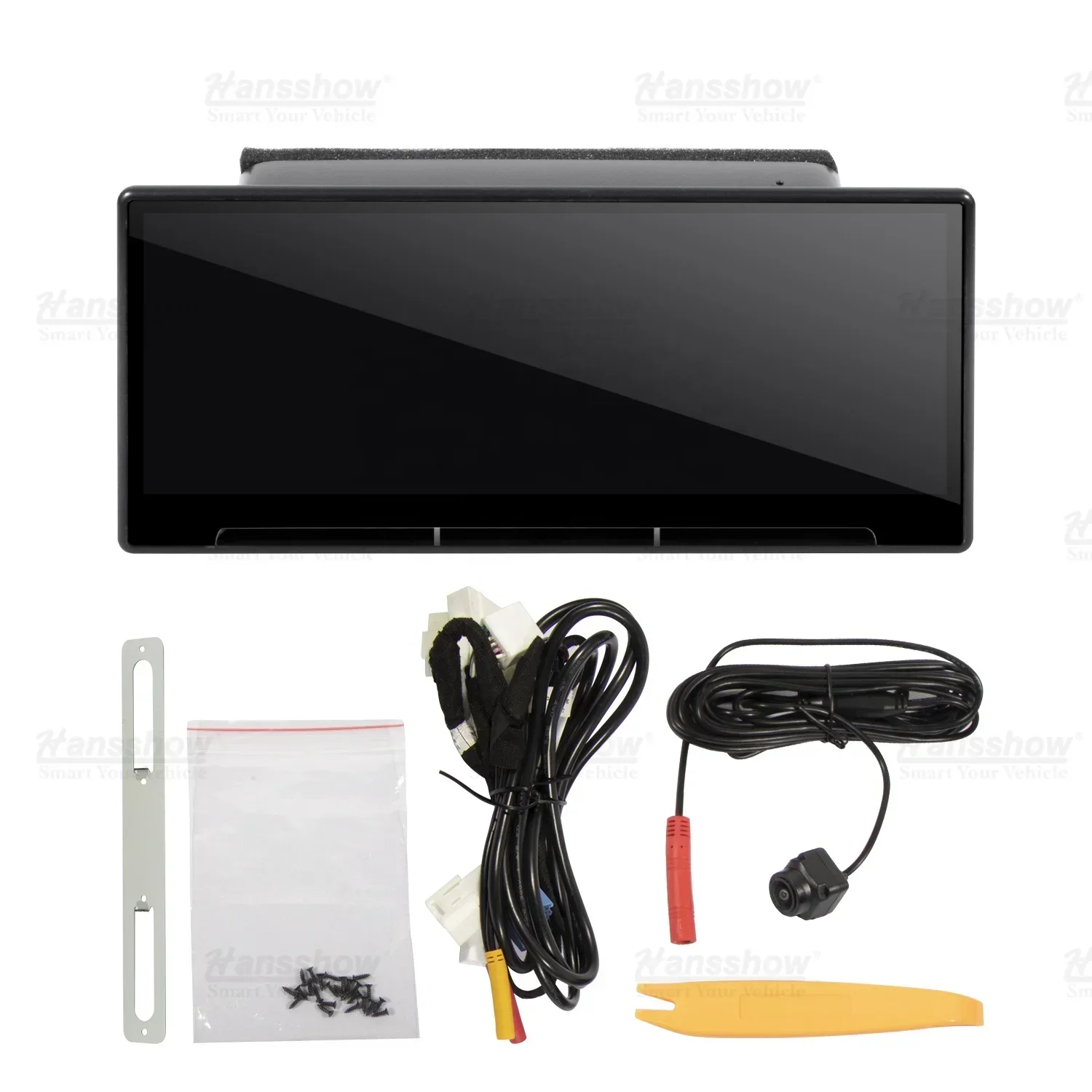 نموذج Hansshow الجديد 3 هايلاند 9 بوصة شاشة عرض علوية للوحة القيادة مقاس 9 بوصة Carplay وشاشة تعمل باللمس تلقائية تعمل بنظام أندرويد لـ Tesla 2023 2024 #6