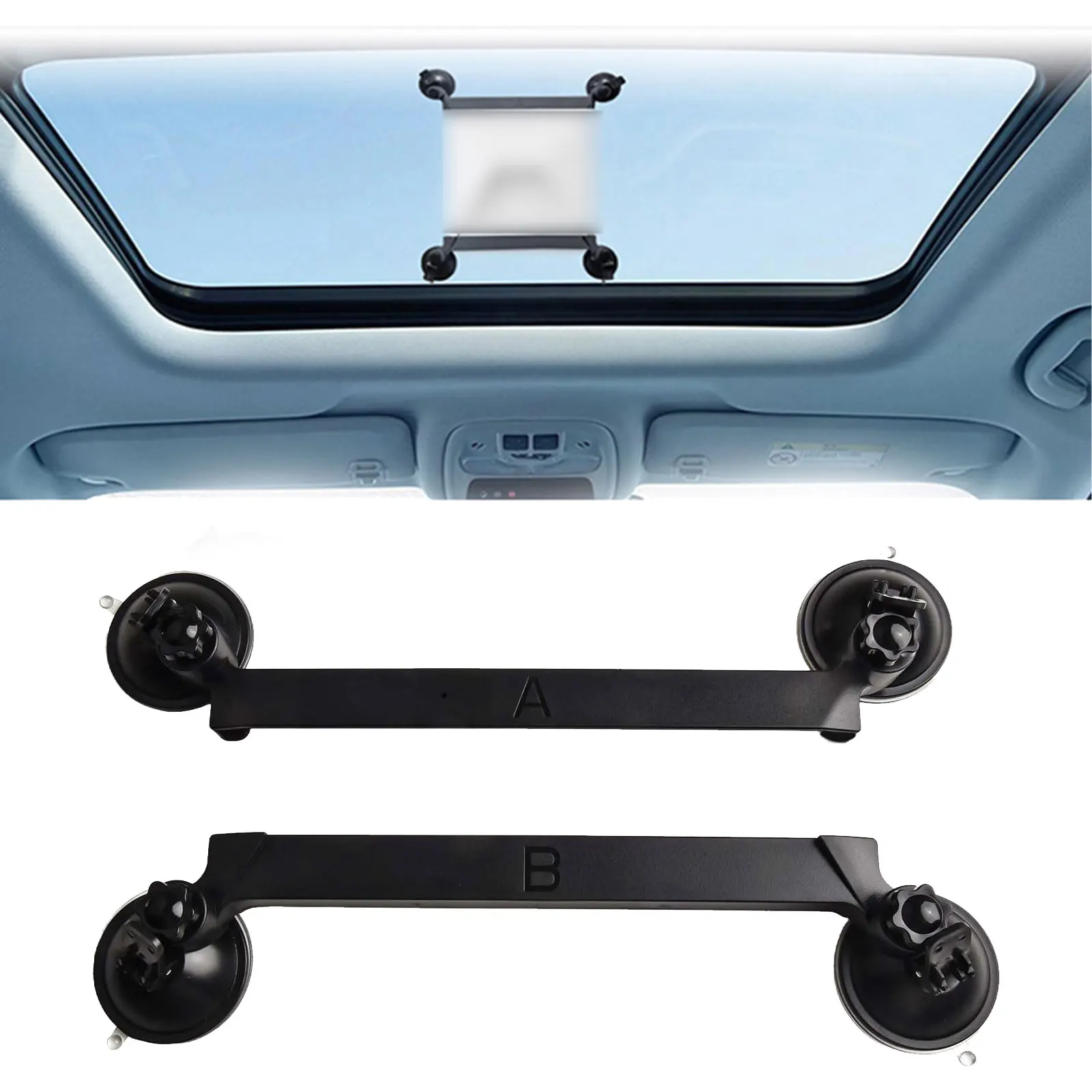 Portable Mount Car Mount Kit High-Speed Driving User-friendly Setup Versatile Installation Options Aluminum Alloy Material
