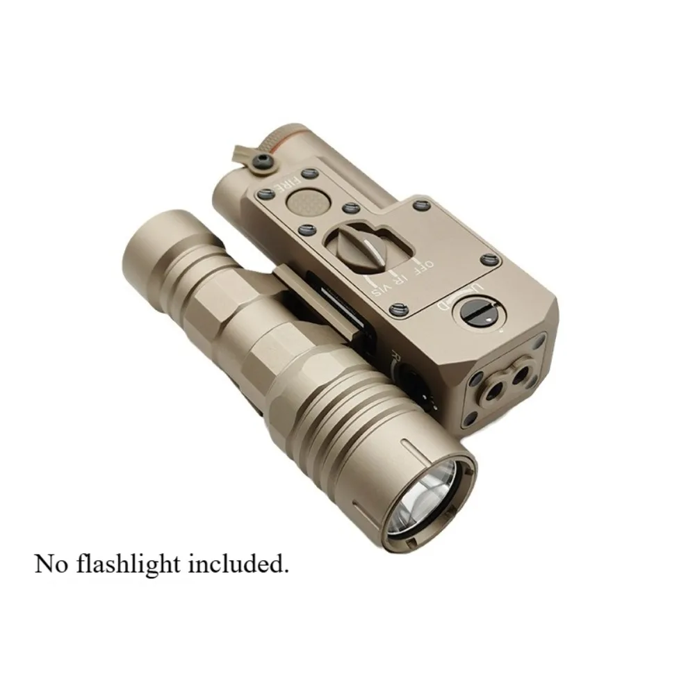 

M600/M300 flashlight with base CQBL metal laser pointer red laser IR return side can be equipped with M600/M300