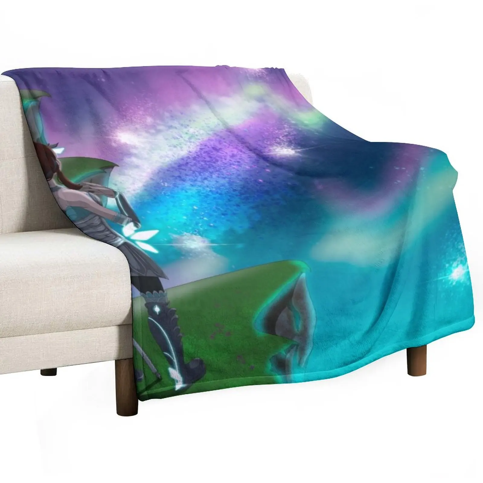 Zephyrra Celestial Ver 1 - بطانية رمي سديمية من Euthaeria للأريكة، بطانية جميلة للأطفال أفكار هدايا عيد الحب #1