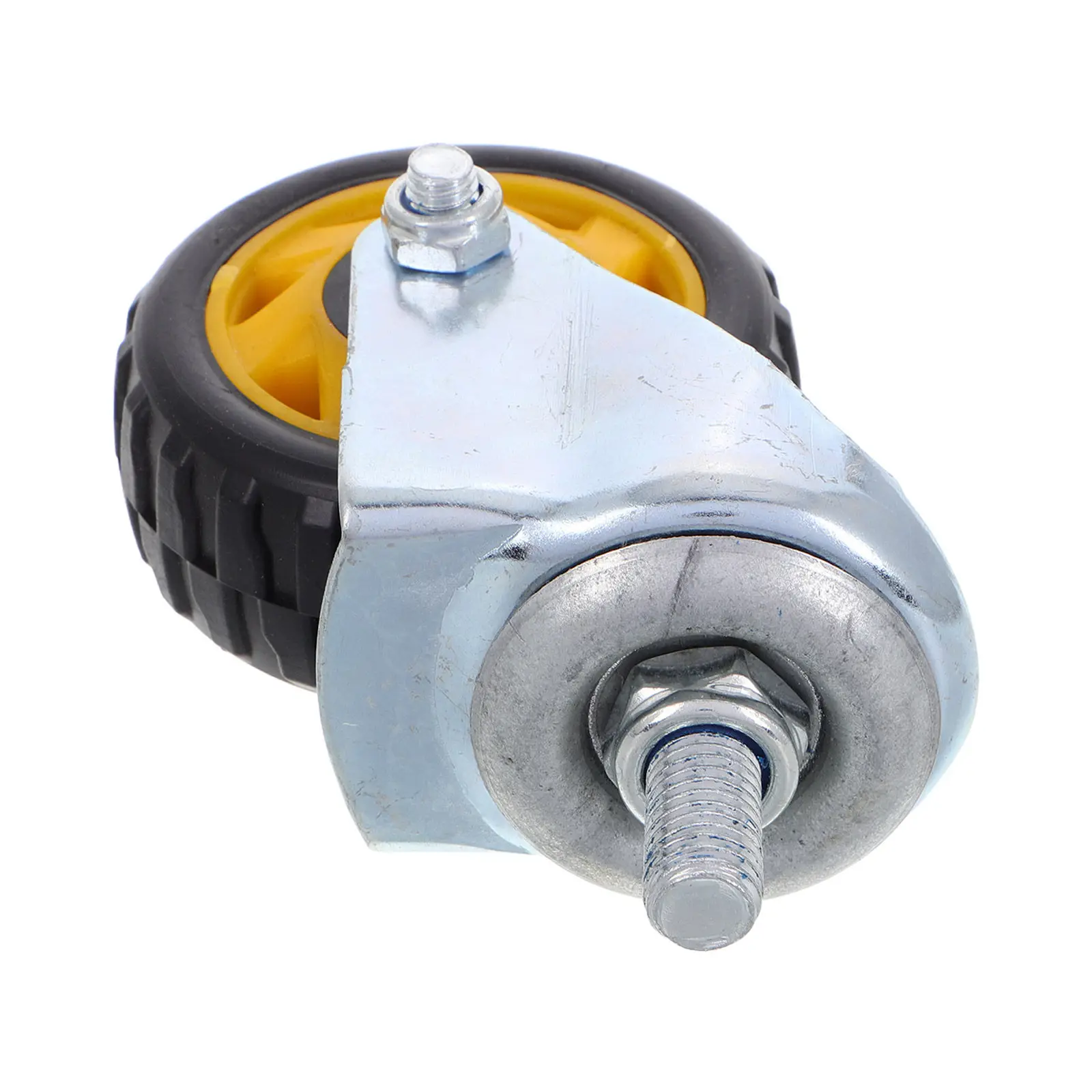 

Floor Jack Wheel Caster Hydraulic Trolley Replacement Stable Swivel Wheels Heavy Duty Floor Jack Accessory for Workshop Garage