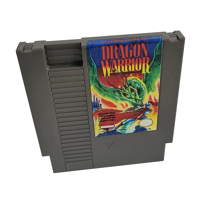 Dragon Warrior NES For PAL and USA Version Famicom Game Console - 8 Bit 72 Pin Vidoe Game Cartridge