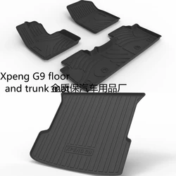 Fit for Xpeng G9 car carpet Xpeng G9 car floor mats Xpeng G9 trunk mats Xpeng G9 waterproof pad Xpeng G9 TPE floor mats G9 mat