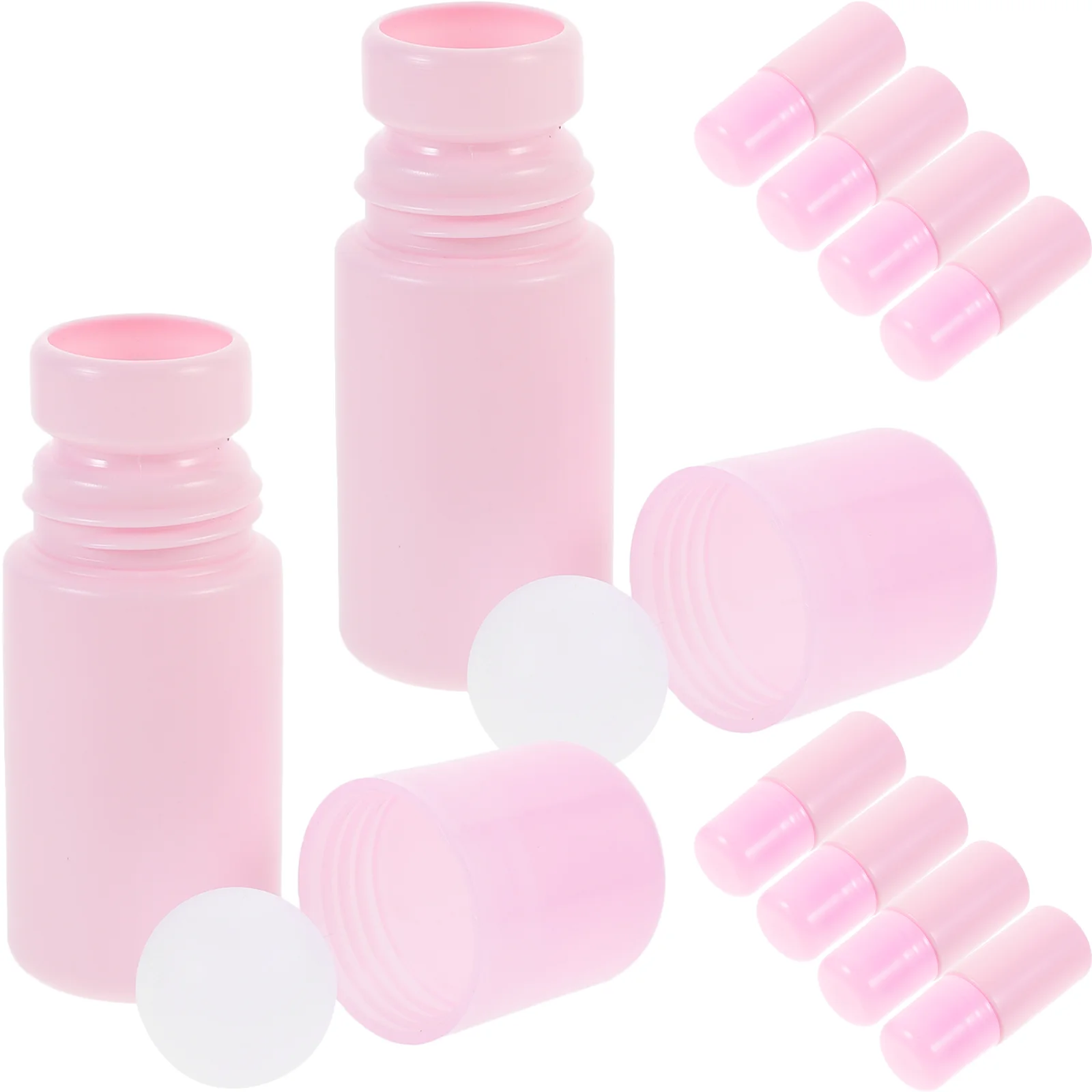 10 Pcs Perfume Refillable Bottle Essential Oil Roller Reusable Bottles Mini Tiny Perfumers