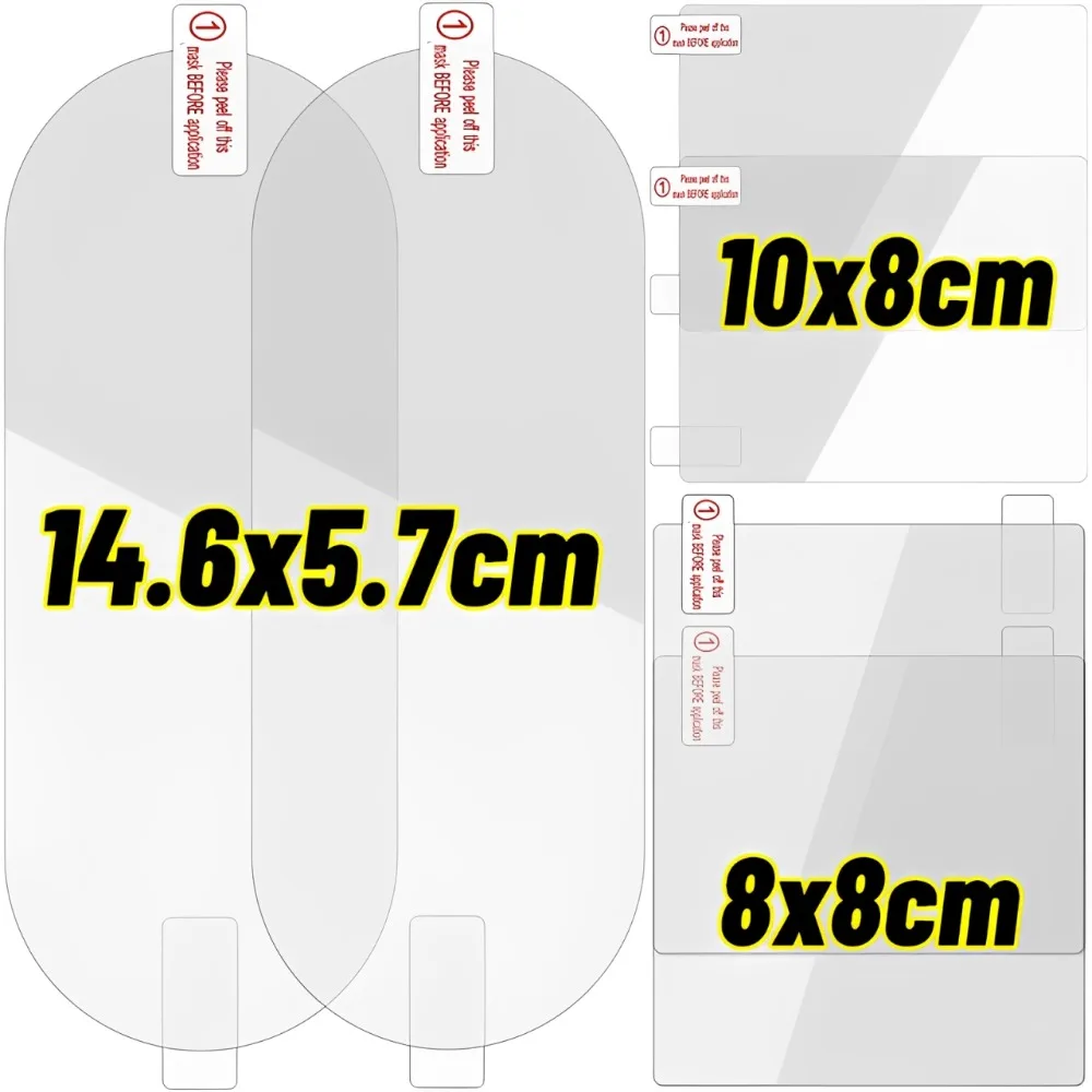 Car Electrostatic Sticker Auto Transparent Seamless Windshield Double-sided Stickers Paste Film for Car DVR Holder Bracket Hook