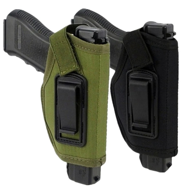 Tactical Holster With Clip Bag IWB Left Right Universal Gun Bag Hidden Carrying Holster Outdoor Training Pistol Holster For Male